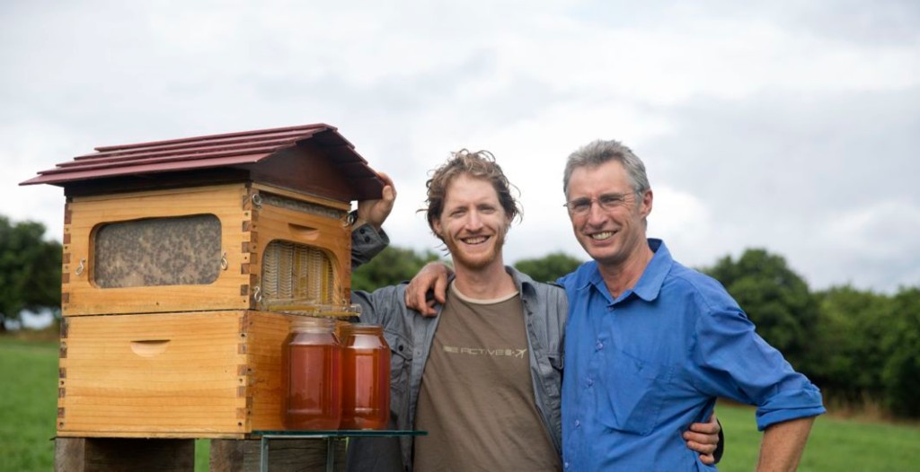 Flow Hive inventors Stu and Cedar Anderson